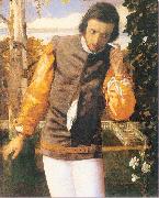 Arthur Devis Benedick in the Arbor oil painting reproduction